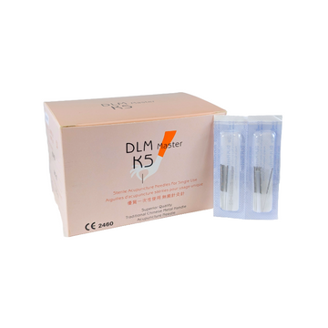 Aiguilles d'acupuncture DLM Master coréennes K5 (bte/500)