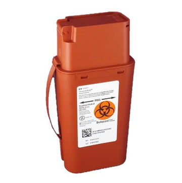 Contenant rouge SharpSafety une main 1 L