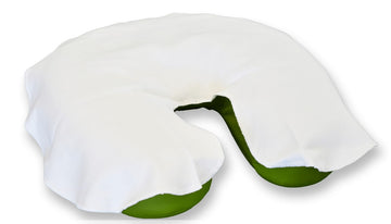 Couvre appuie-tête sans élastique, sans couture, tricot/coton