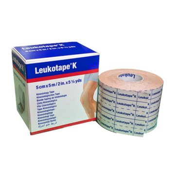 Bande taping de kinésiologie Leukotape K (5 cm x 5 m) - Exp. 01/2028 Lot 509