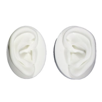 Modèles d'oreilles en silicone-Gauche et droite