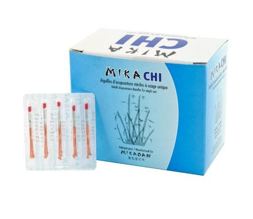 Aiguilles d'acupuncture Mikachi siliconées type CHINOIS /5 (bte/1 000)