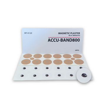 Aimants noirs ACCU-BAND800 gauss (pqt/24)