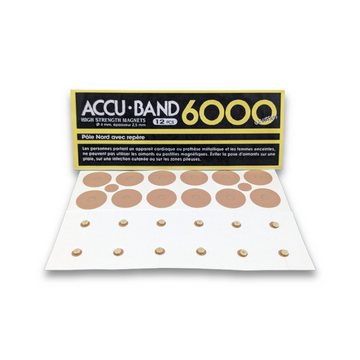 Aimants or ACCU-BAND 6000 (pqt/12)