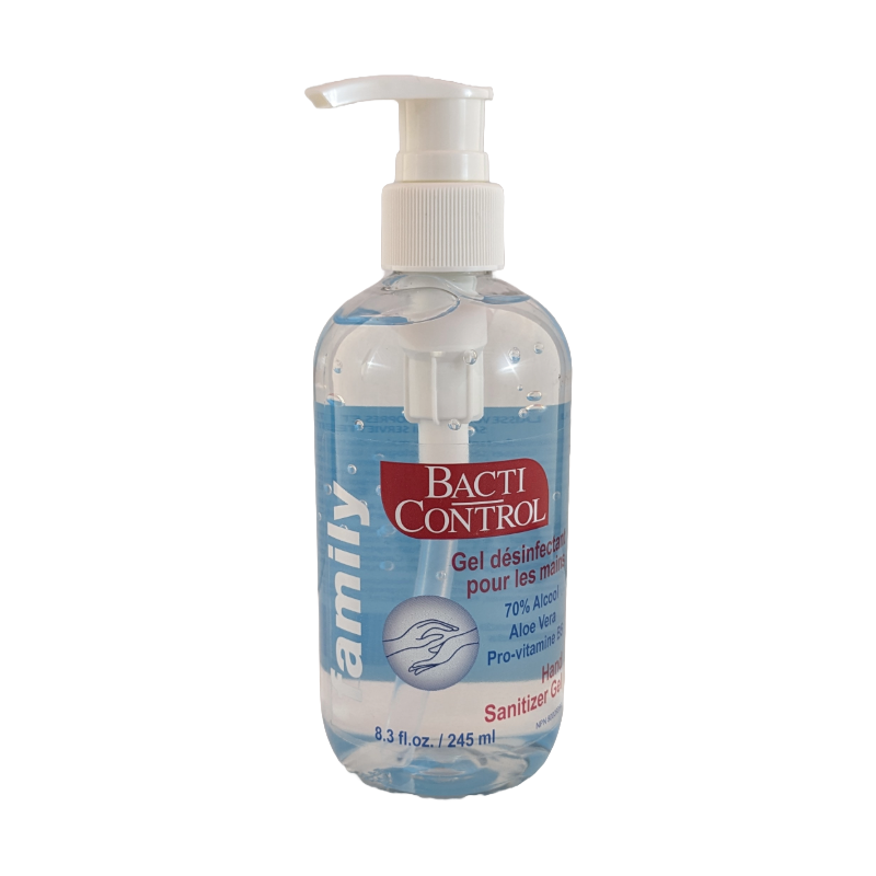 Gel désinfectant pour les mains Bacti Control