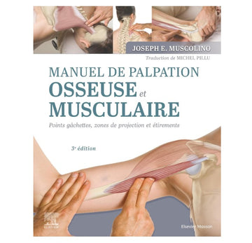 Manuel de palpation osseuse et musculaire 3e éd.
