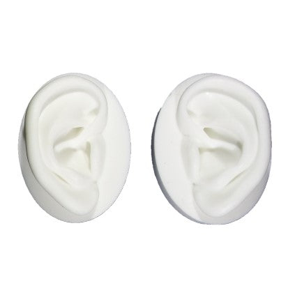 Modèles d'oreilles en silicone-Gauche et droite