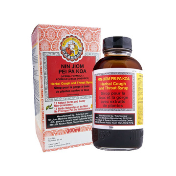 Sirop d'herbes Nin Jiom Pei Pa Koa 300 ml - Exp. 06/2028 Lot B2507006CA1